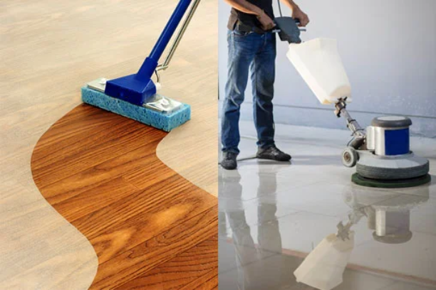 Floor Stripping and Polishing